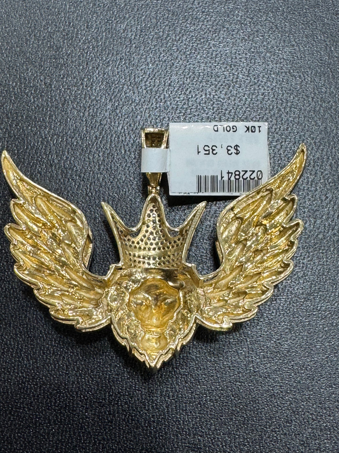 10K Yellow Gold Charm 0.50 ct Natural Diamond