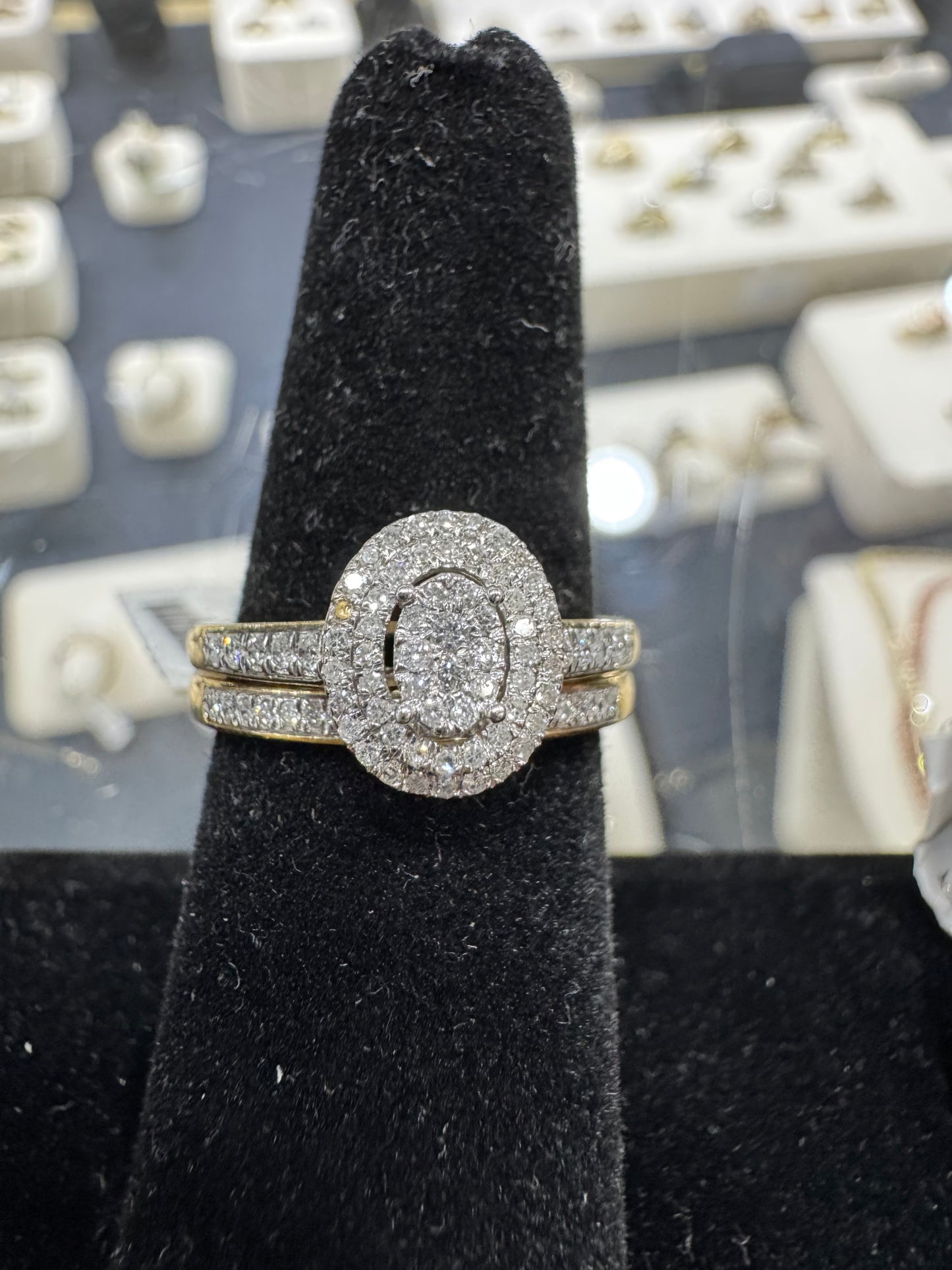 14K Yellow Gold Women's Ring 0.33 Natural Diamond