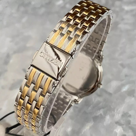 CITIZEN EX1499-50W "DISNEY PRINCESS ARIEL" DIAMOND WATCH BLUE DIAL RETAIL $425