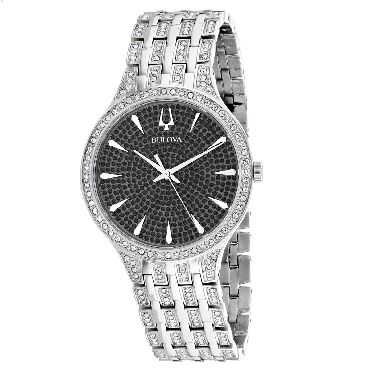 Bulova Phantom 96A227 Men's Silver-Tone Quartz Watch
