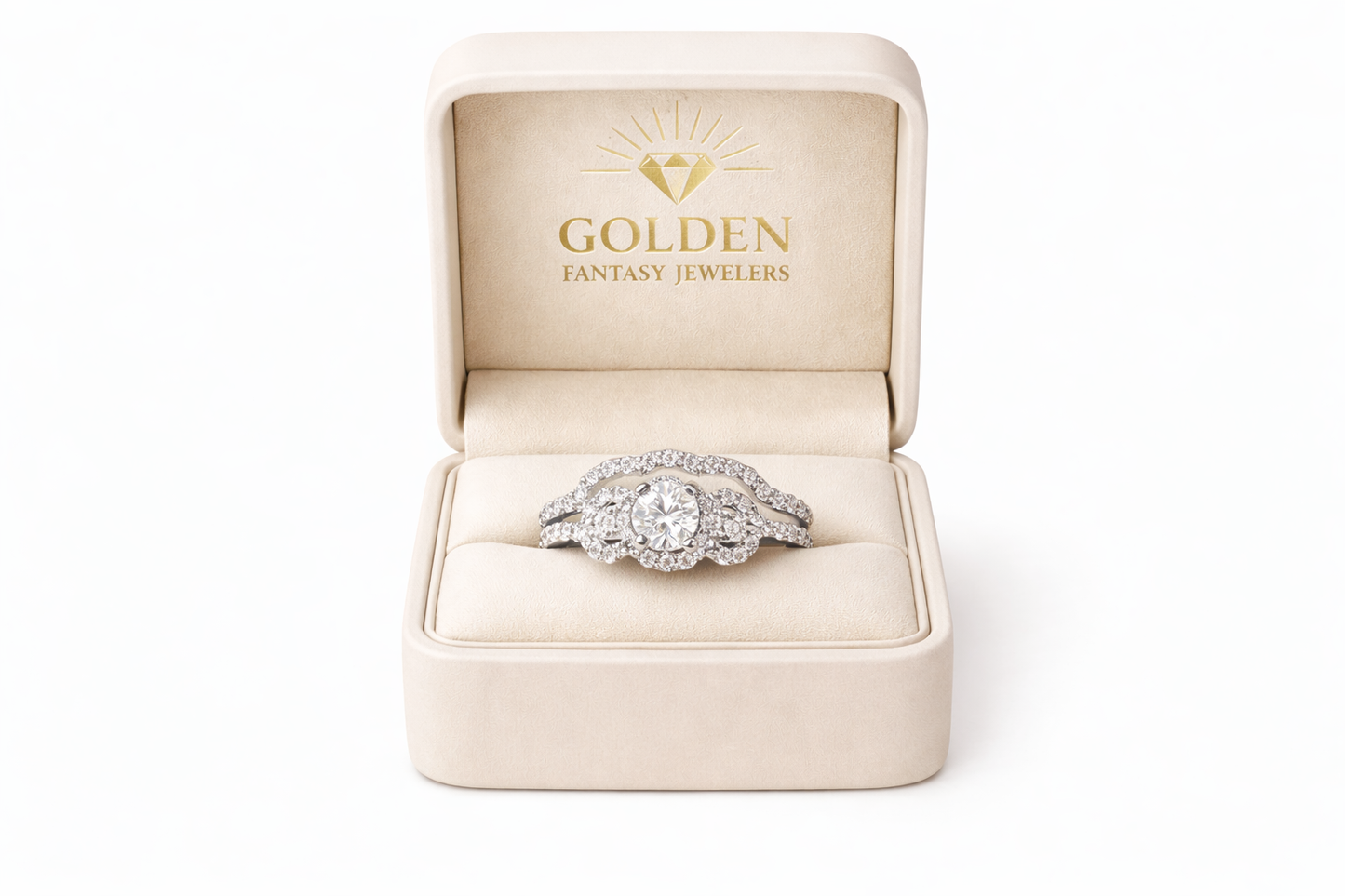 14K White Gold Women's Ring 1.00 ct Natural Diamond