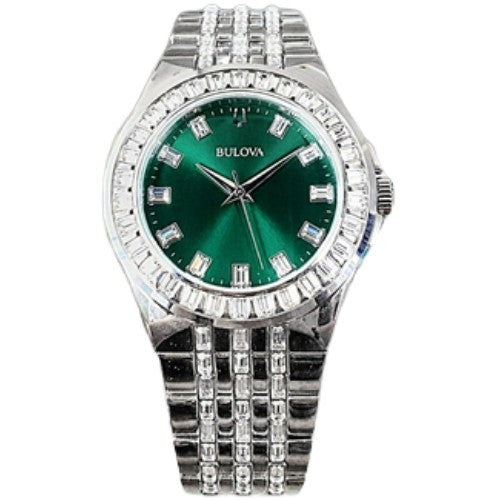 Bulova Phantom 96A253 Men's Silver-Tone Quartz Watch