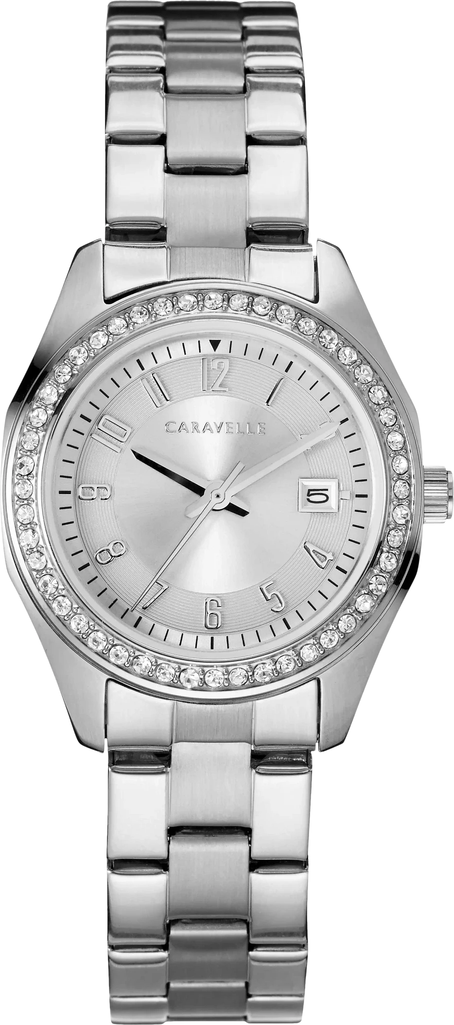 Caravelle Sport 43M120 Women's Silver-Tone Quartz Watch