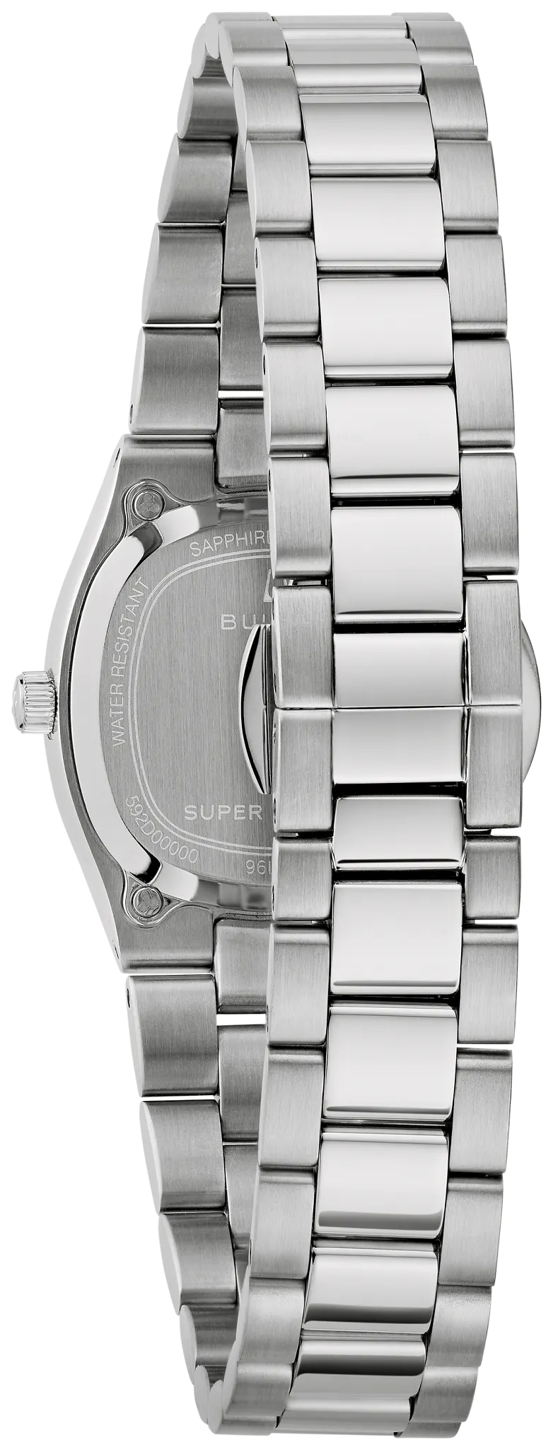 Bulova 96L354 watch - Bracelet and back (manufacturer image 2 of 4)