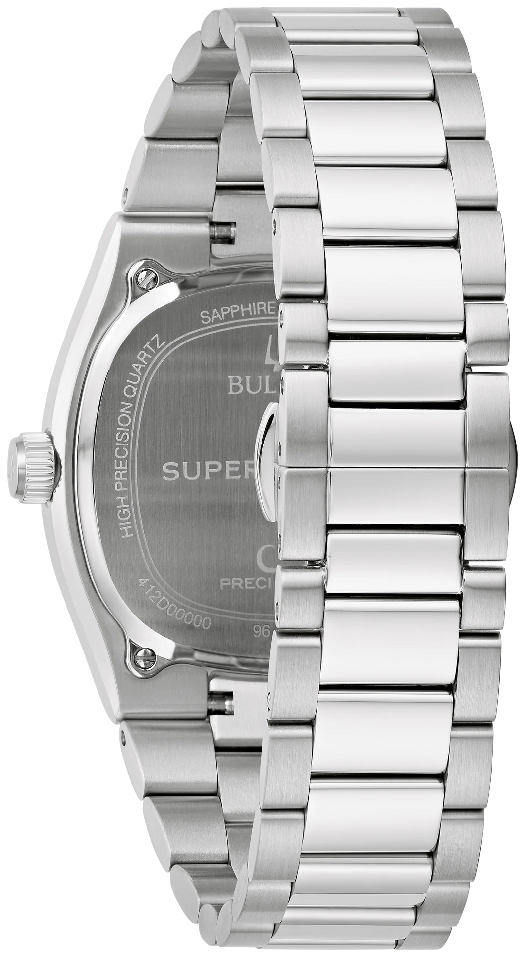 Bulova 96B439 watch - Bracelet and back (manufacturer image 2 of 4)