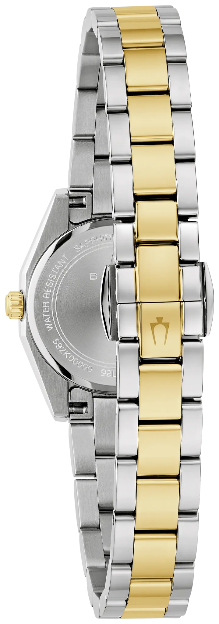 Bulova 98L329 watch - Bracelet and back (manufacturer image 2 of 4)