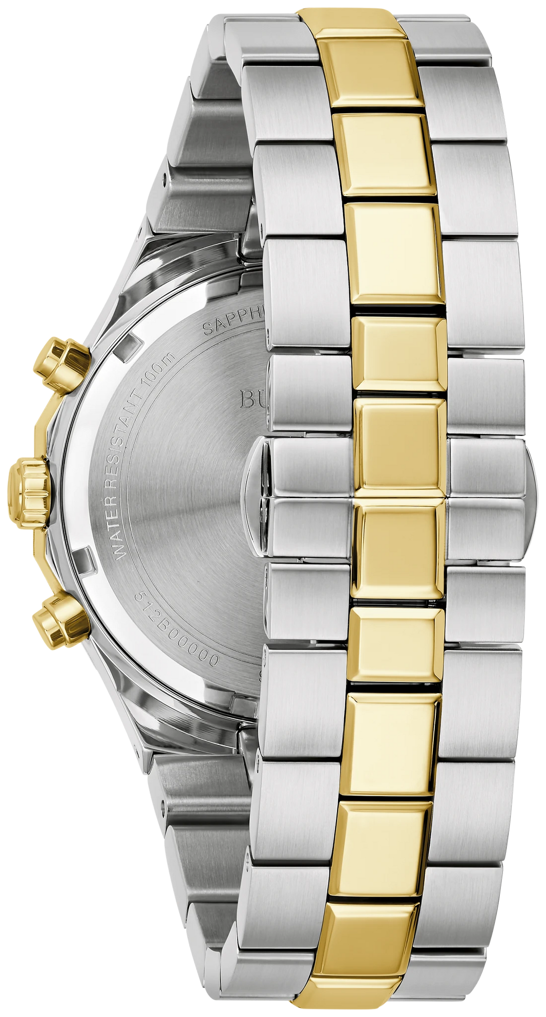 Bulova 98B450 watch - Bracelet and back (manufacturer image 2 of 4)