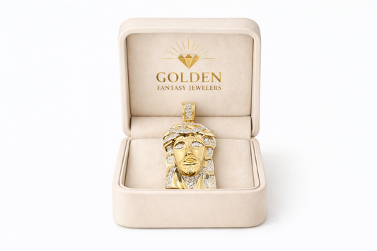 10K Yellow Gold Charm 0.22 ct Natural Diamond