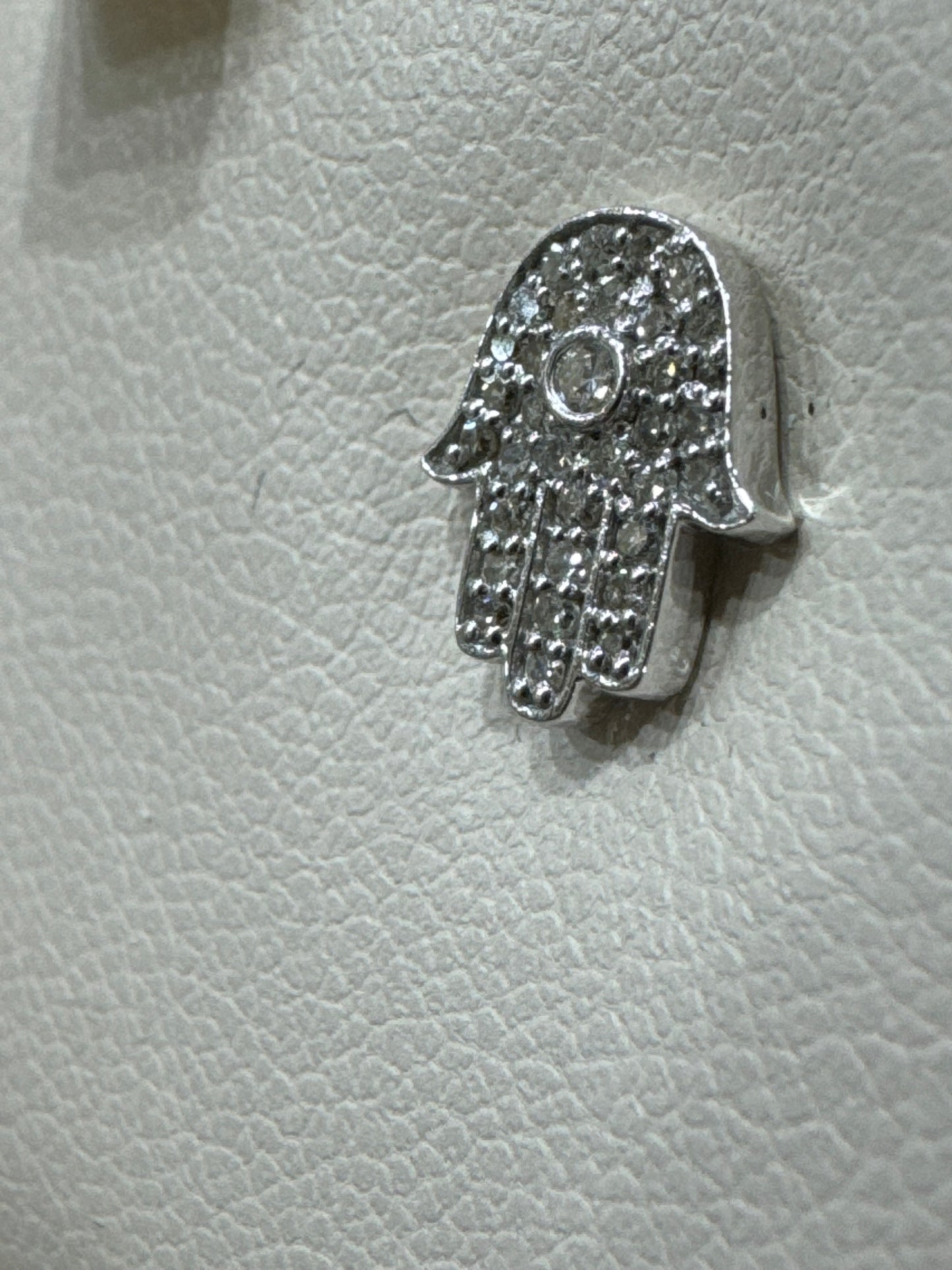 14K White Gold Earrings 0.31 ct Natural Diamond