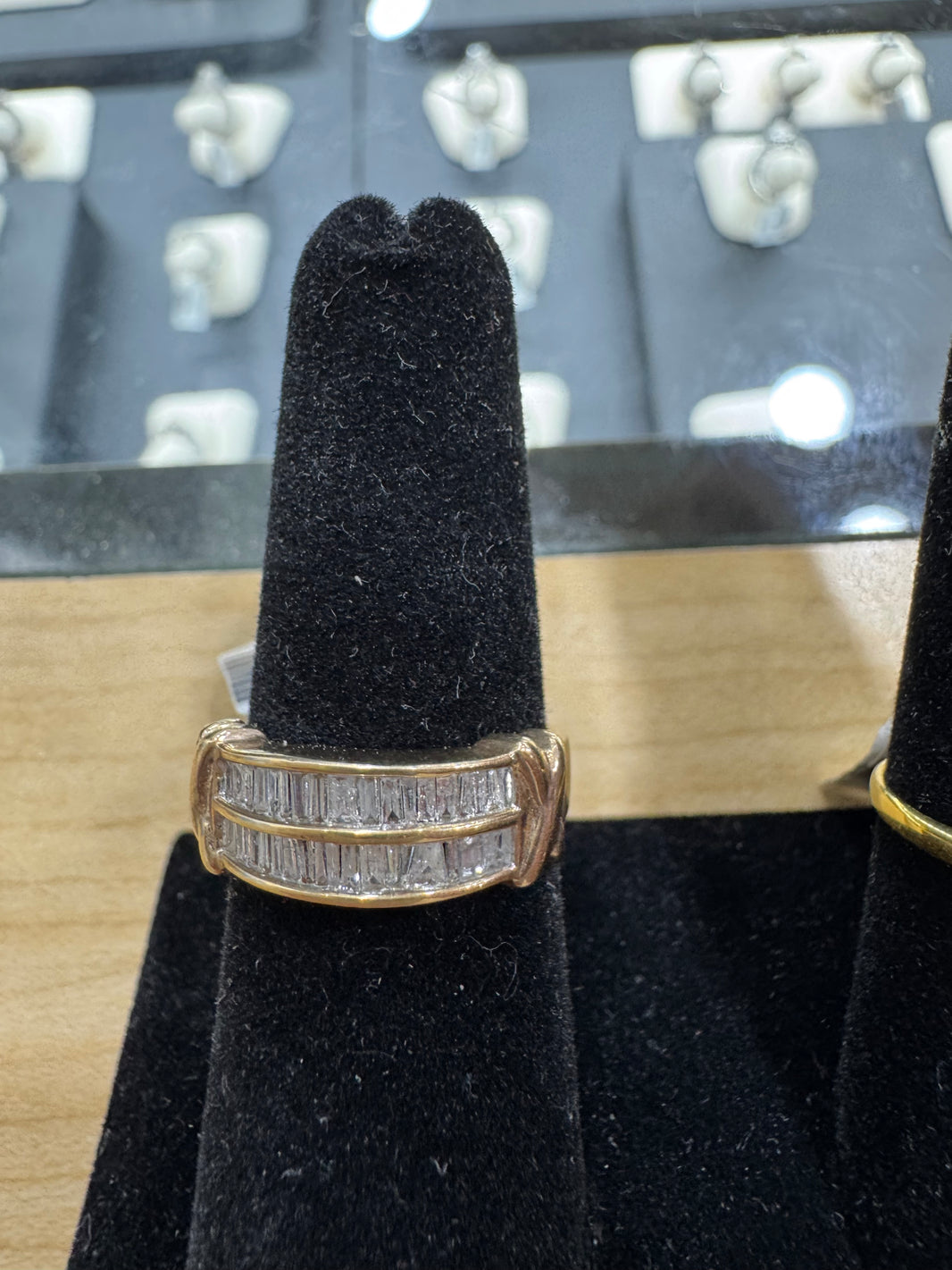 14K White Gold Ring 0.50 ct Natural Diamond
