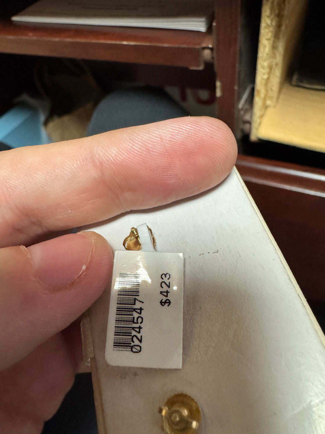 10K Yellow Gold Earrings 0.25 ct Natural Diamond