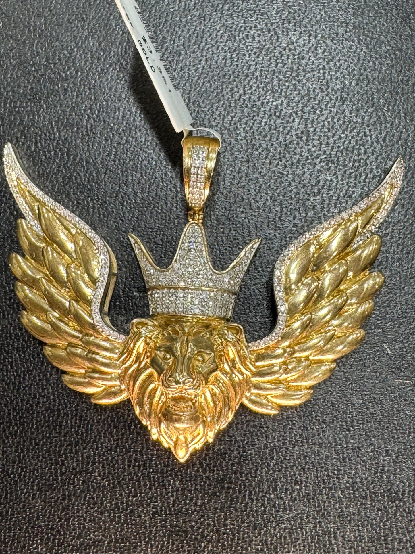 10K Yellow Gold Charm 0.50 ct Natural Diamond