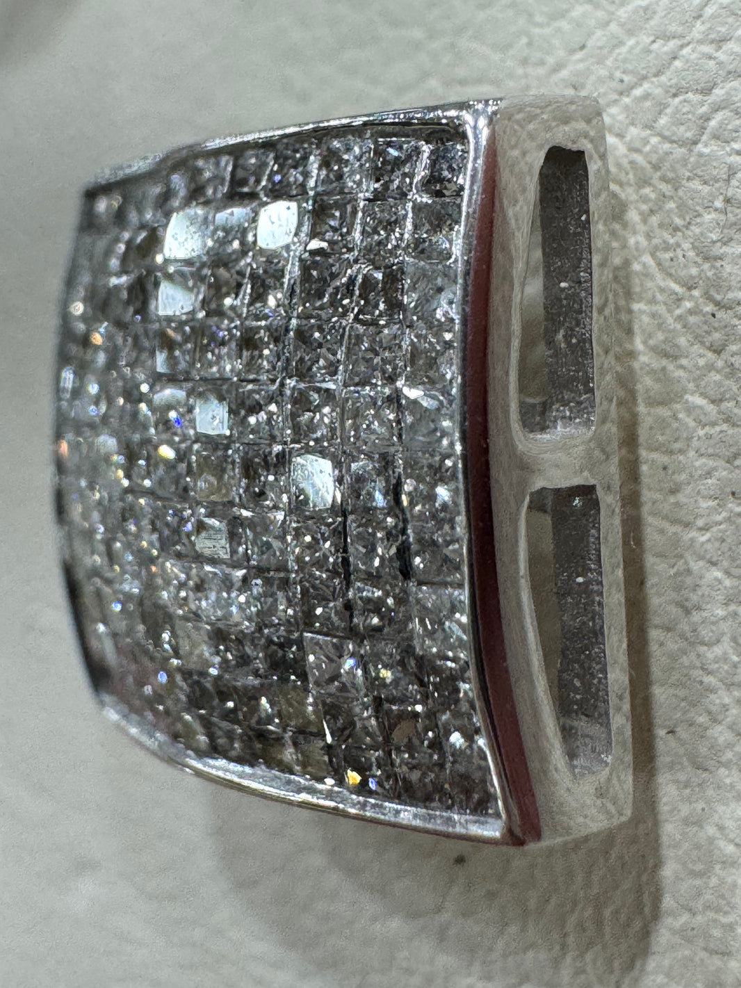 14K White Gold Women's Earrings 1.79 ct Natural Diamond