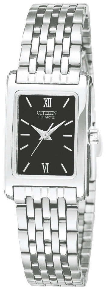 Citizen EJ5850-57E Women's Silver-Tone Quartz Watch - front view