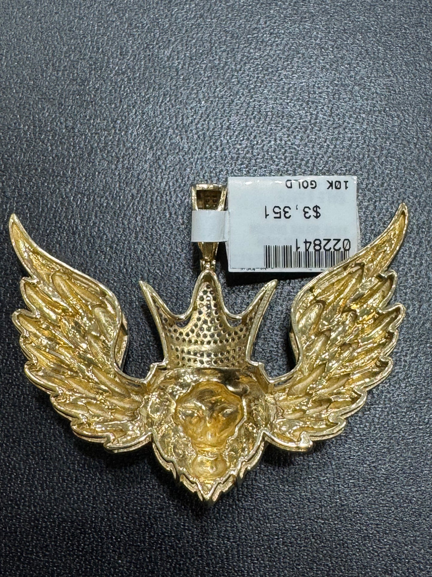 10K Yellow Gold Charm 0.50 ct Natural Diamond