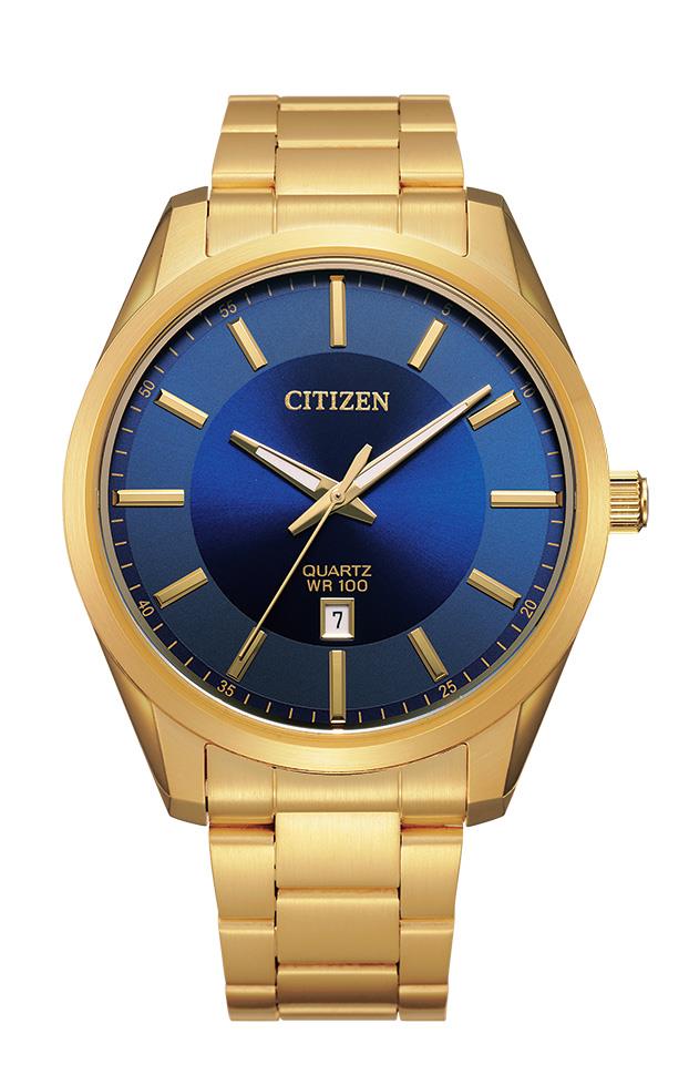 Citizen BI1032-58L Men's Gold-Tone Quartz Watch - front view