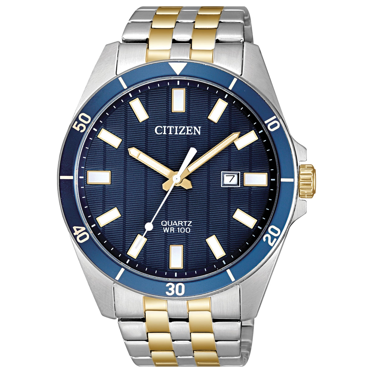 Citizen BI5054-53L Men's Two-Tone Quartz Watch - front view