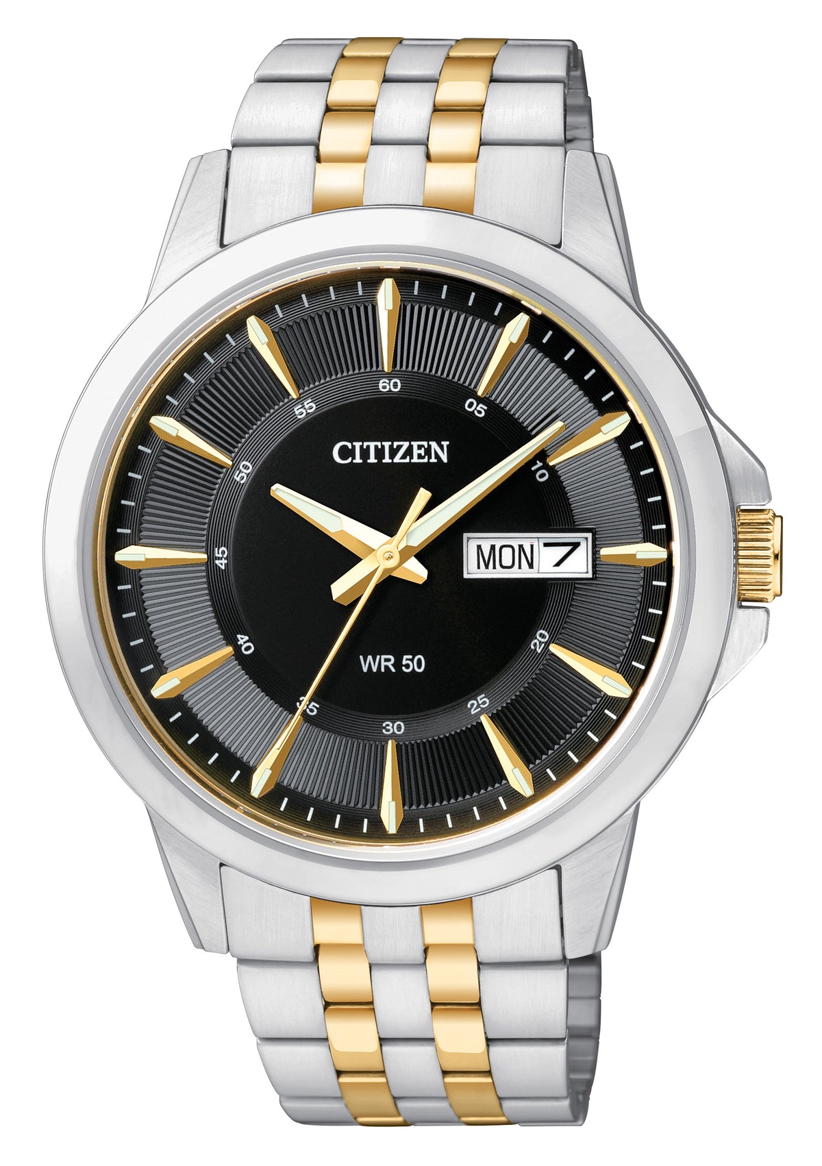 Citizen BF2018-52E Men's Two-Tone Quartz Watch - front view