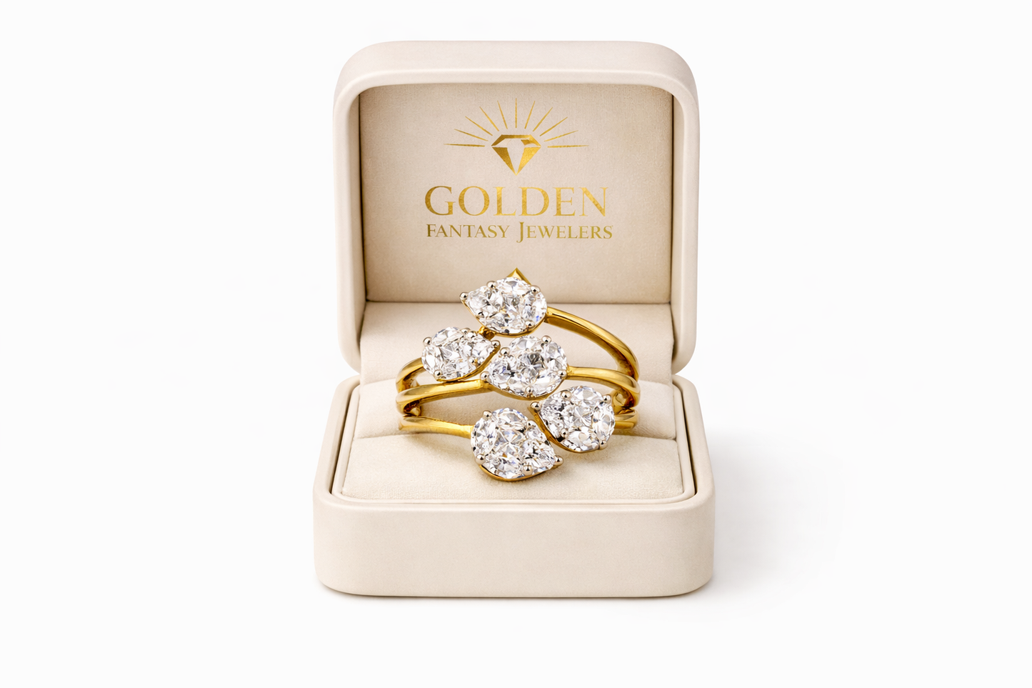 14K Yellow Gold Women's Ring 1.01 ct Natural Diamond