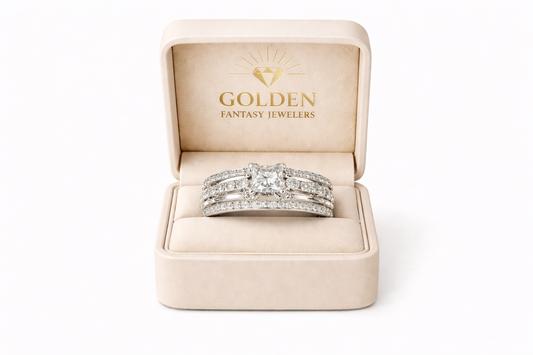 14K White Gold Women's Ring 1.88 ct Natural Diamond