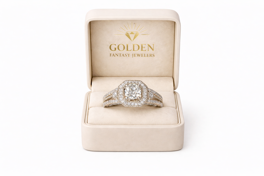 14K White Gold Women's Ring