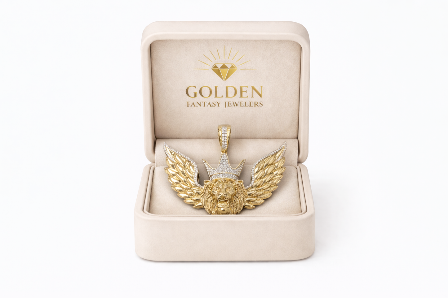 10K Yellow Gold Charm 0.50 ct Natural Diamond