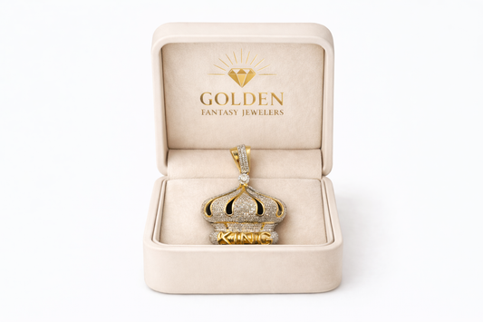 10K Rose Gold Charm 1.78 ct Natural Diamond