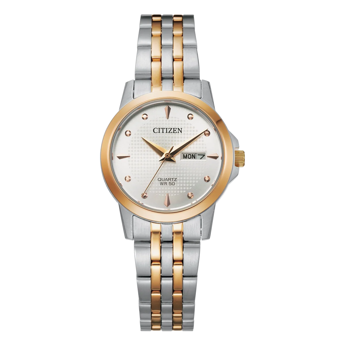 Citizen EQ0605-53A Women's Two-Tone Quartz Watch - front view