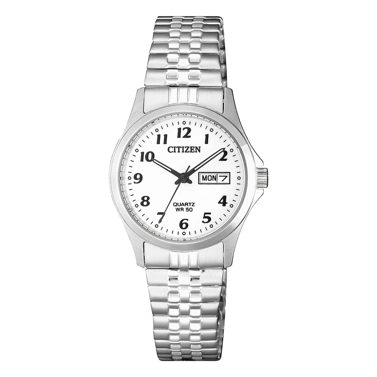 Citizen EQ2000-96A Women's Silver-Tone Quartz Watch - front view