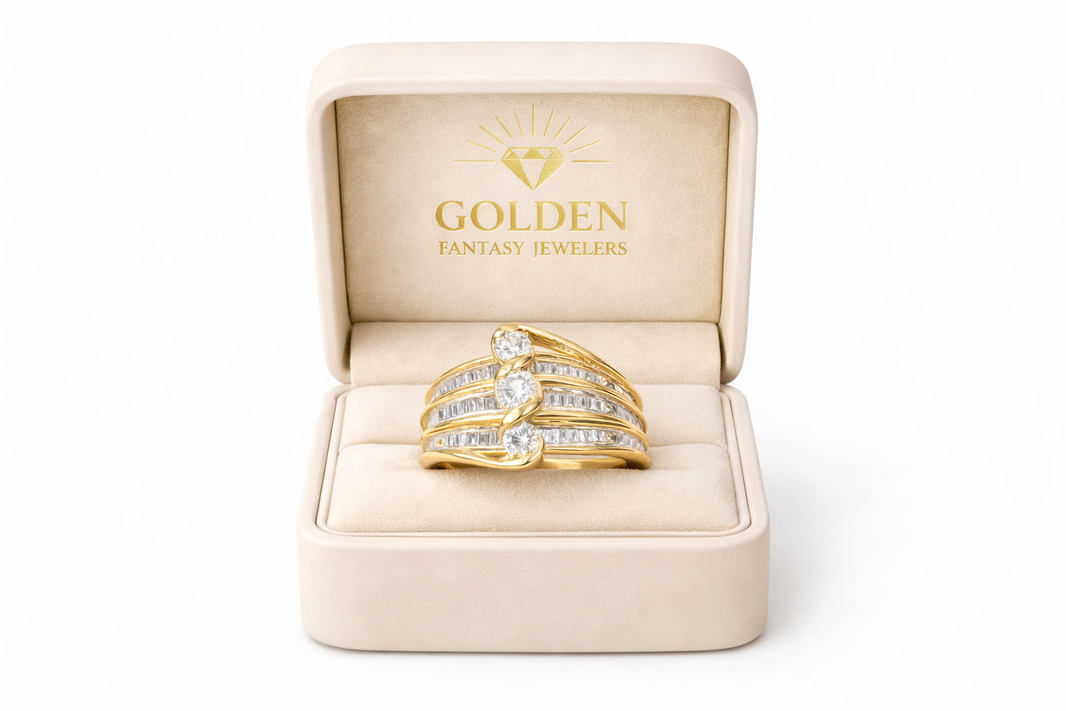 14K White Gold Women's Ring 0.75 ct Natural Diamond