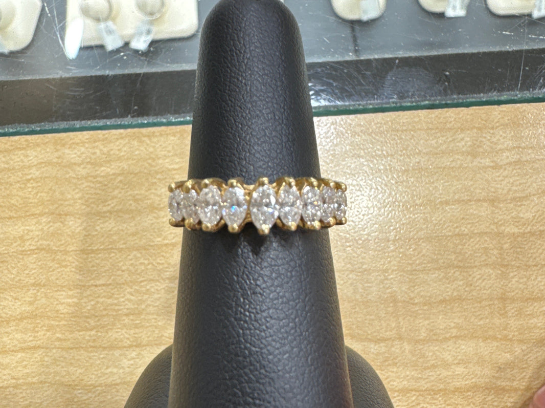 14K Yellow Gold Women's Ring 1.00 ct Natural Diamond