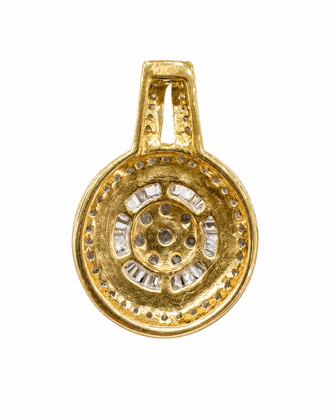 10K Yellow Gold Women’s Charm Round 0.30 ct Natural Diamond