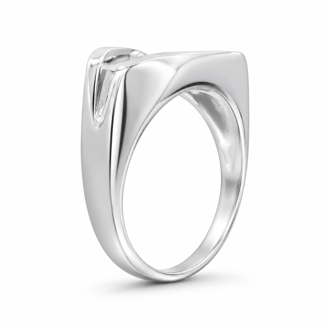 18K White Gold Women’s Ring 0.25 ct Natural Diamond