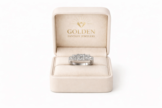 14K Yellow Gold Women's Ring 1.95 ct Natural Diamond