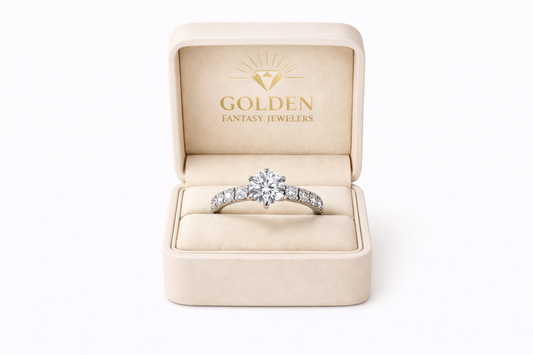 14K White Gold Women's Jewelry Set 2.13 ct Round Natural Diamond