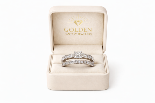 14K White Gold Women's Ring 1.00 ct Natural Diamond