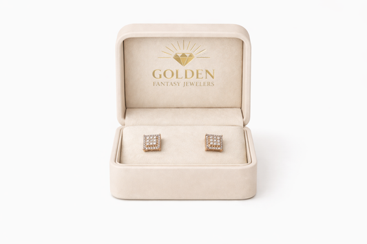 10K Rose Gold Earrings 0.25 ct Natural Diamond