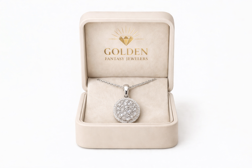 Sterling Silver Charm 0.25 ct Natural Diamond