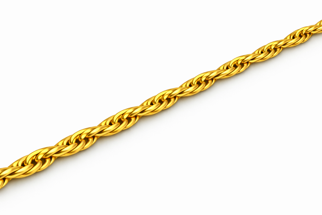 Sterling Silver - 2.00mm Diamond-Cut Rope Chain