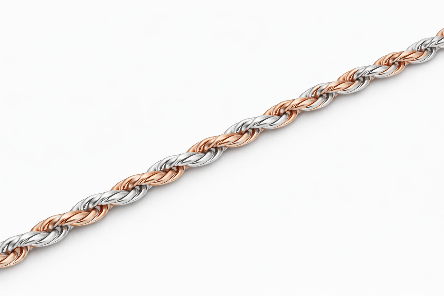Sterling Silver - 2.50mm Diamond-Cut Rope Chain