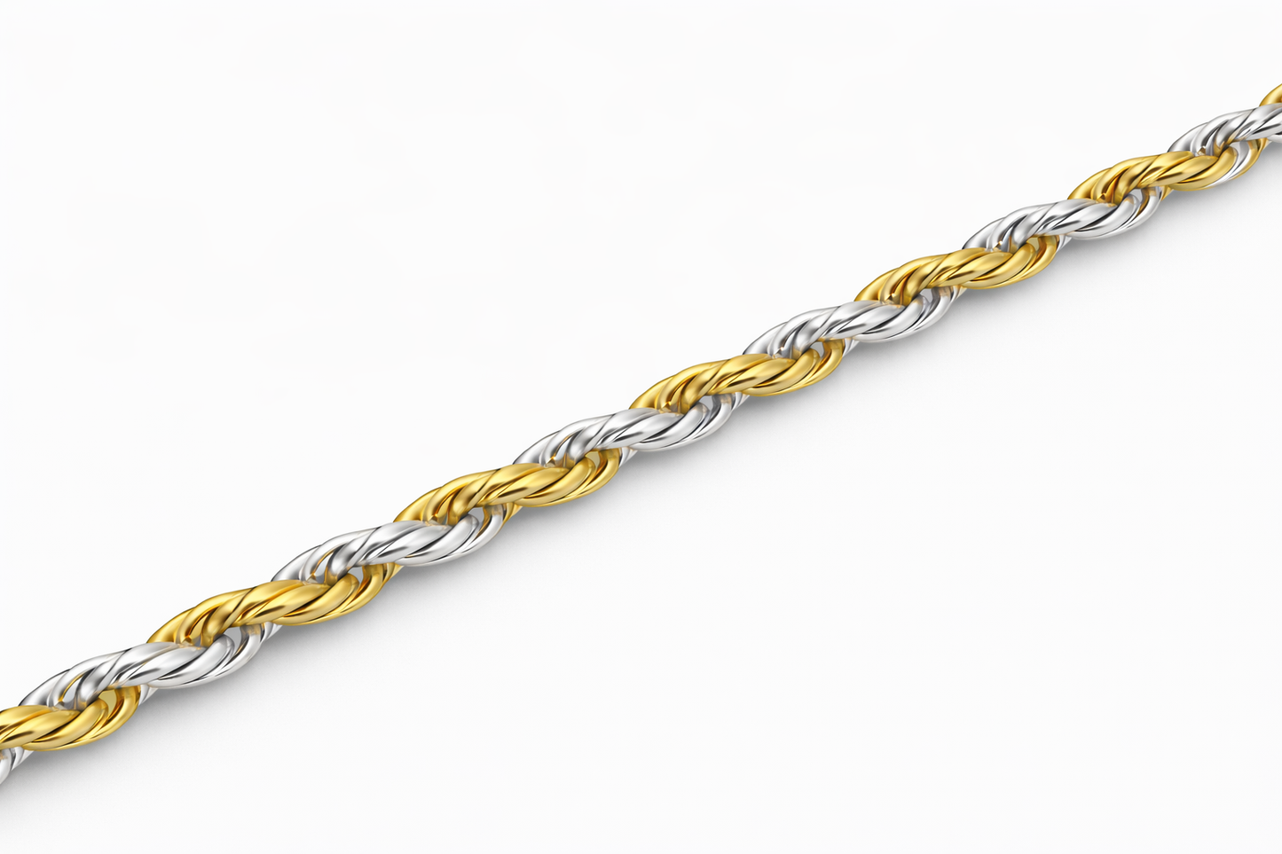 Sterling Silver - 2.50mm Diamond-Cut Rope Chain