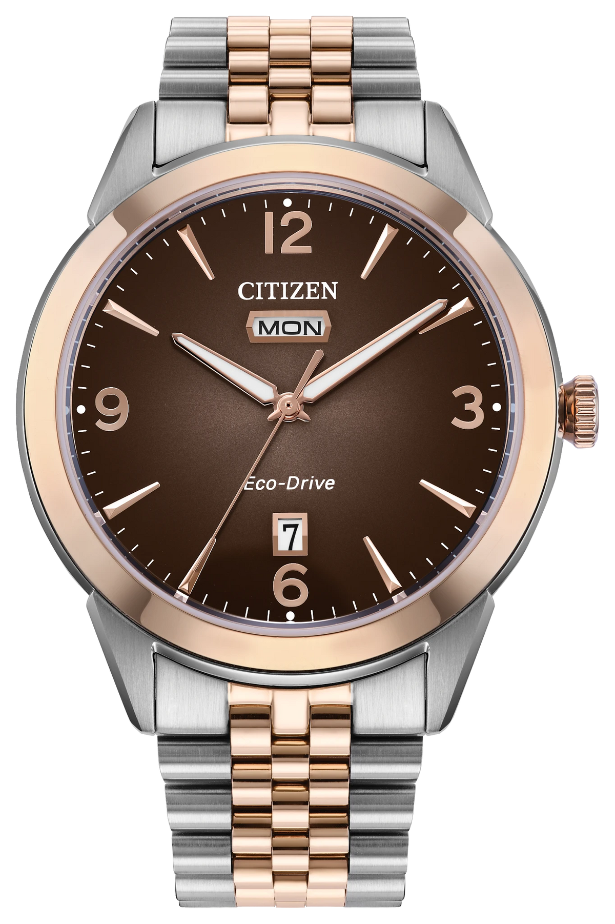 Citizen Rolan AW0156-57X Men's Two-Tone Eco-Drive Watch - front view
