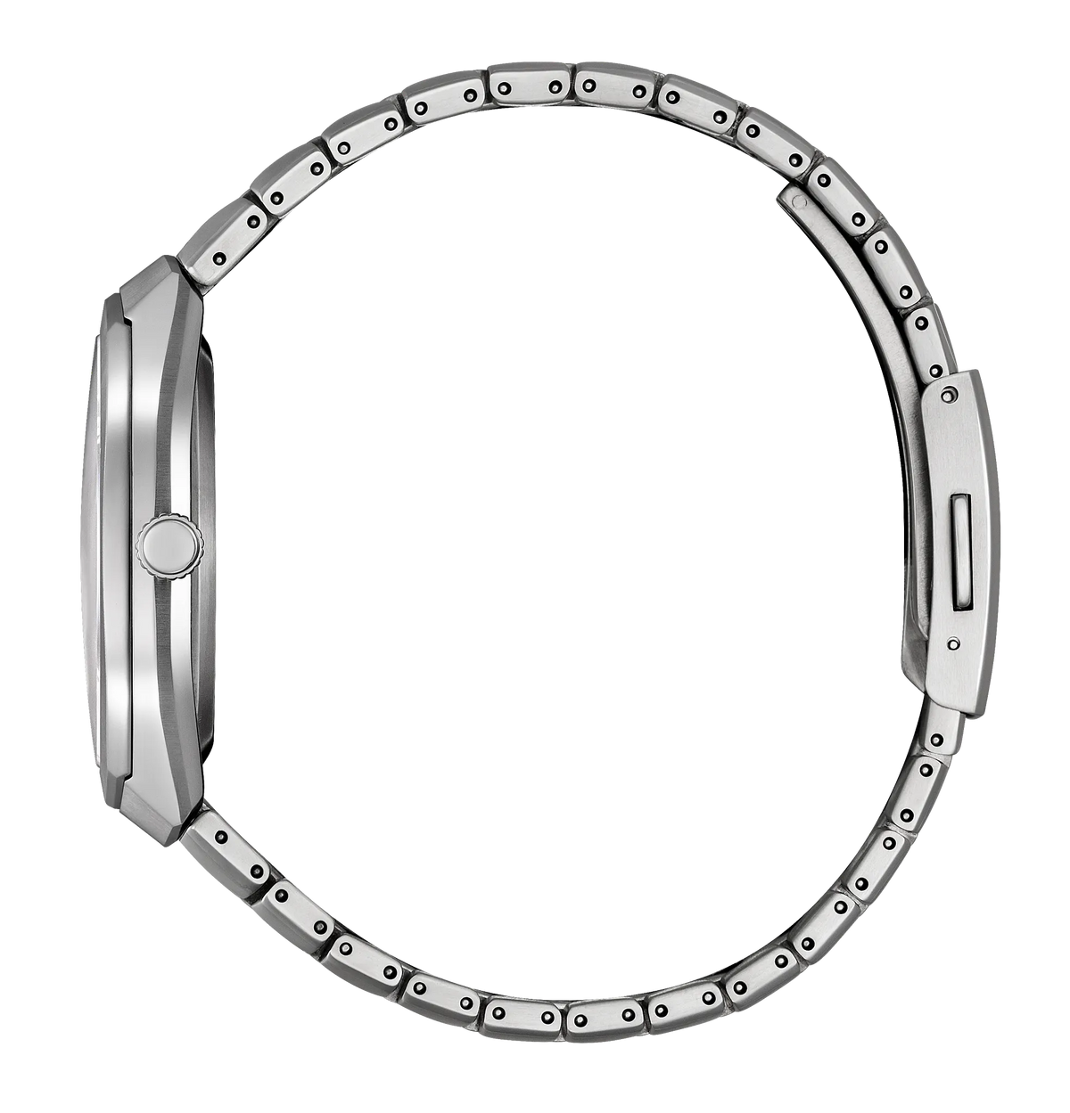 Citizen Eco-Drive PHOTON BJ6560-53W Men's Silver-Tone Eco-Drive Watch - side view