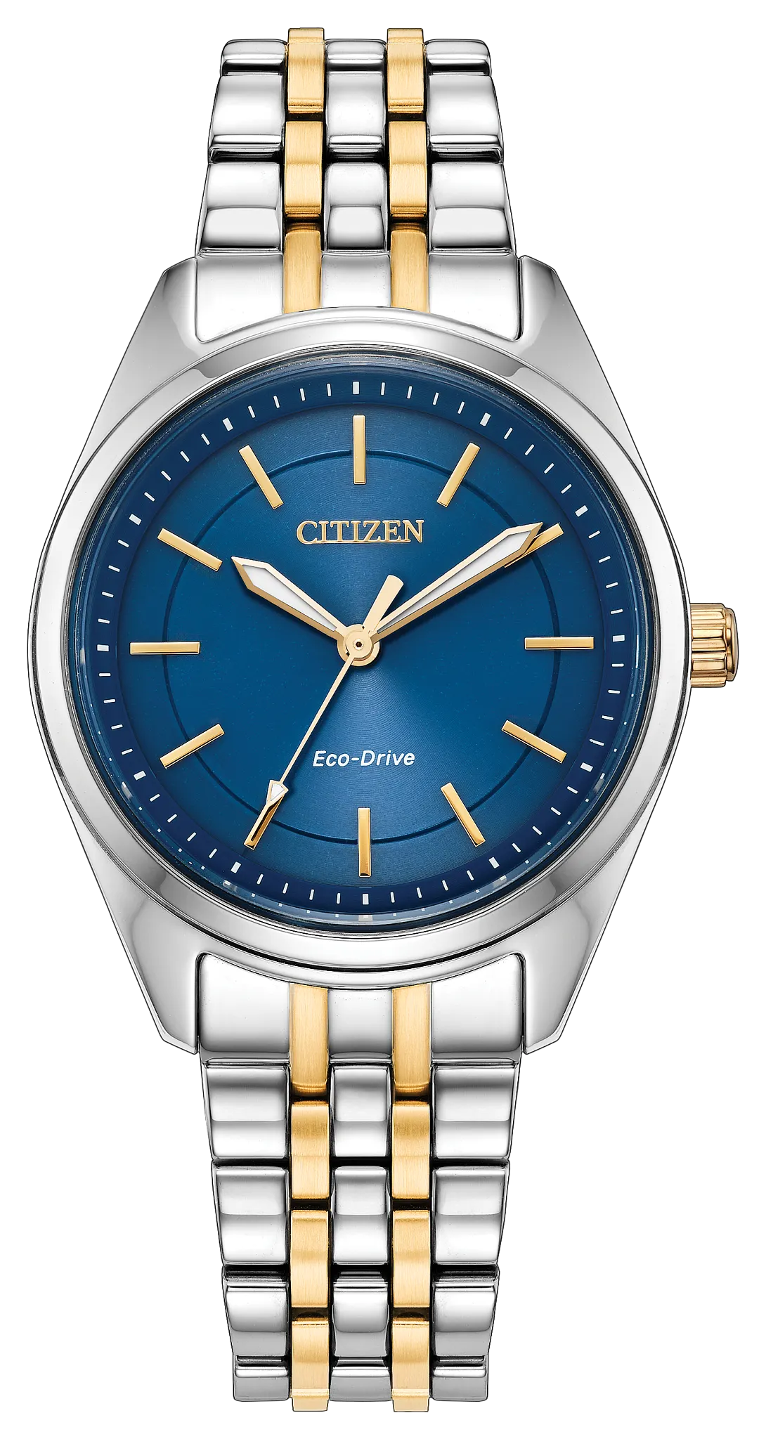 Citizen Peyten EM1234-53L Women's Two-Tone Eco-Drive Watch - front view