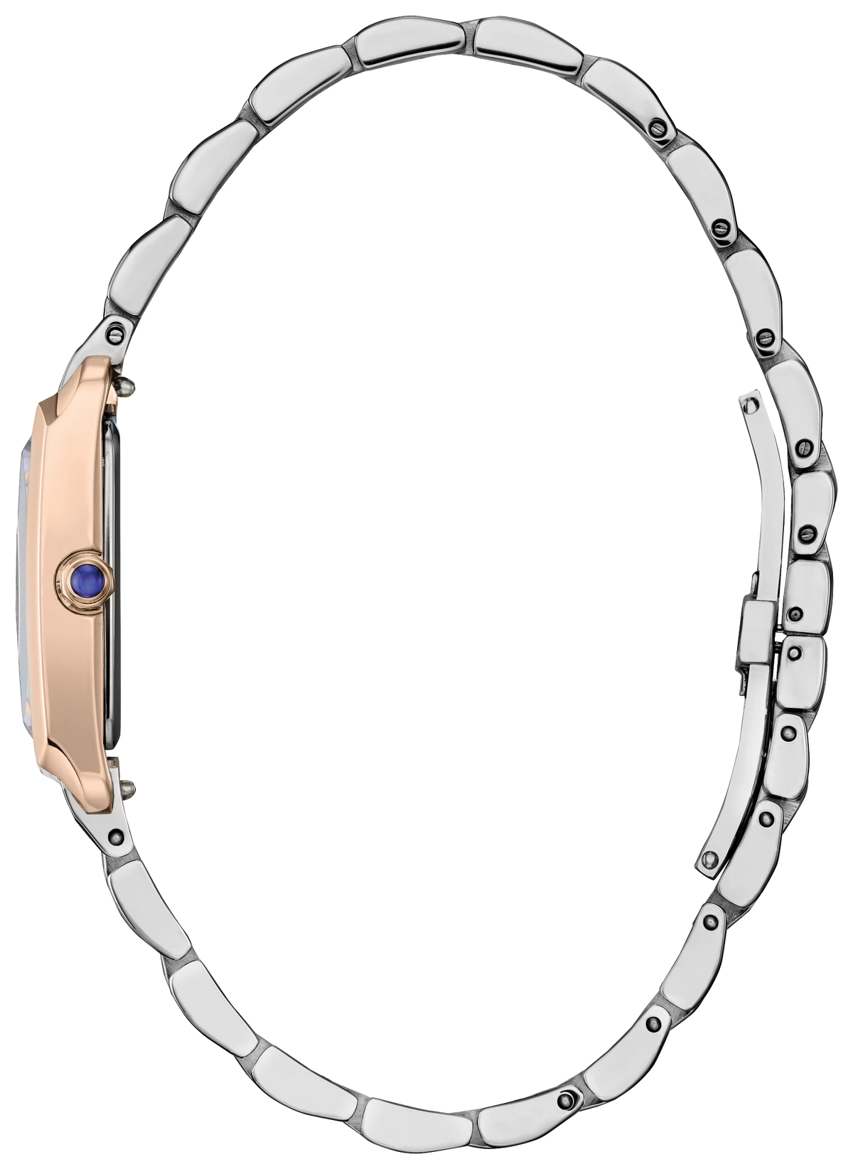 Citizen L Bianca EW5624-54Y Women's Two-Tone Eco-Drive Watch - side view