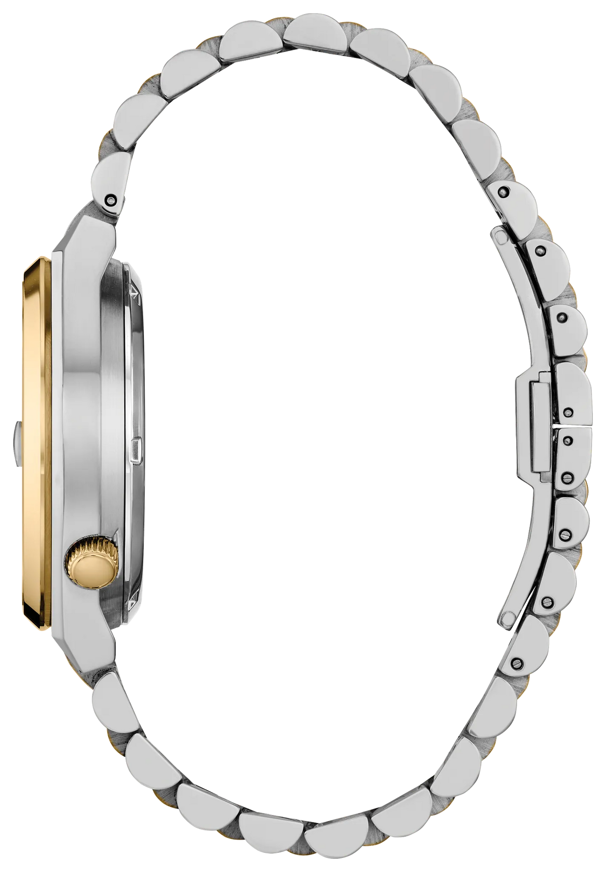Citizen TSUYOSA 60 NK0024-54X Men's Two-Tone Automatic Watch - side view
