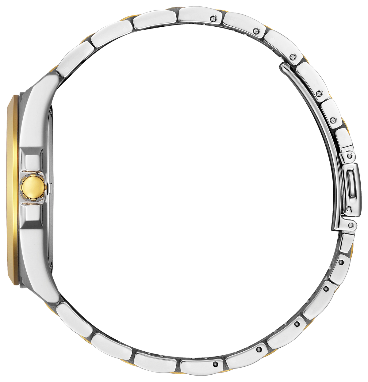 Citizen Peyten BM7534-59A Men's Two-Tone Eco-Drive Watch - side view