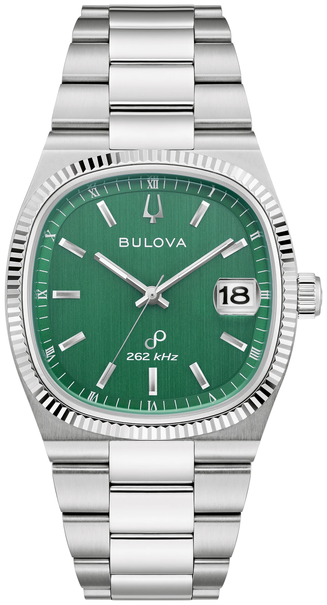 Bulova Super Seville 96B439 Men's Silver-Tone Precisionist Quartz Watch