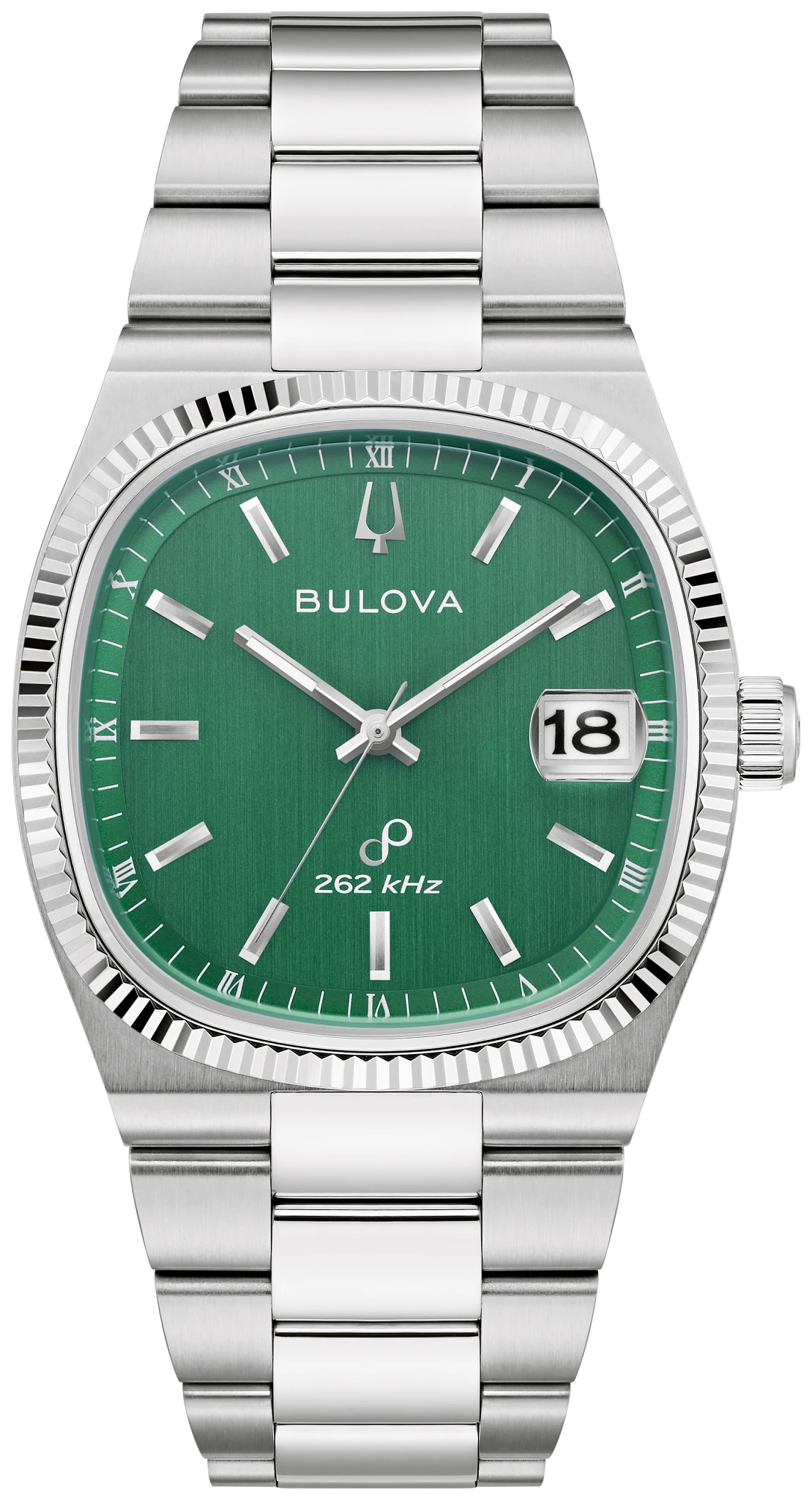 Bulova Super Seville 96B439 Men's Silver-Tone Precisionist Quartz Watch