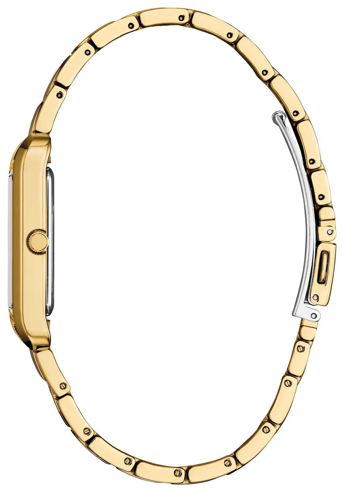 Citizen Addysen BJ6572-54X Men's Gold-Tone Eco-Drive Watch - side view